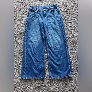 American Eagle wide leg jeans sz 4